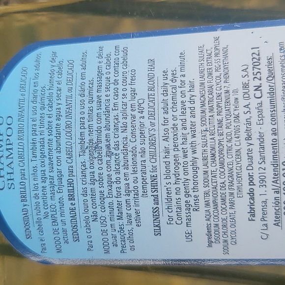 camomila Intea' shampoo - Picture 3 of 4